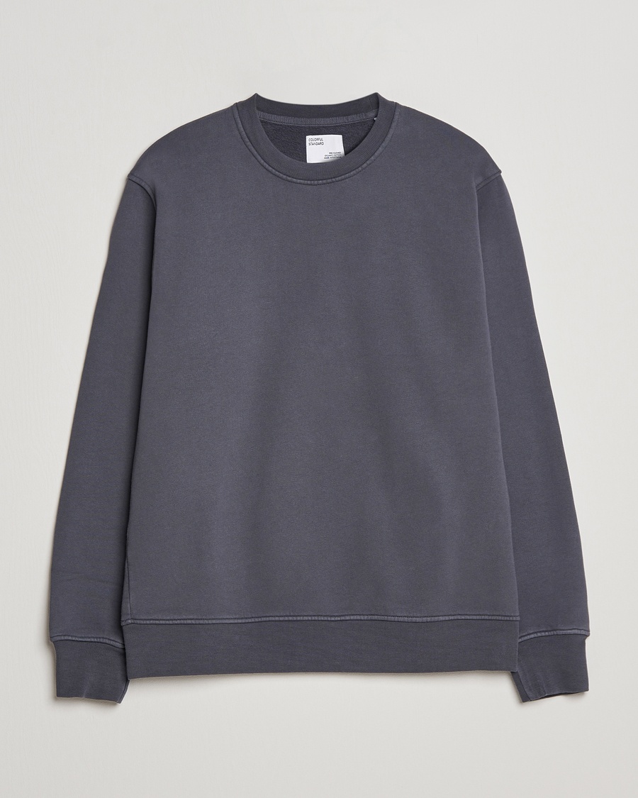 Colorful Standard Classic Organic Crew Neck Sweat Lava Grey – Gris
