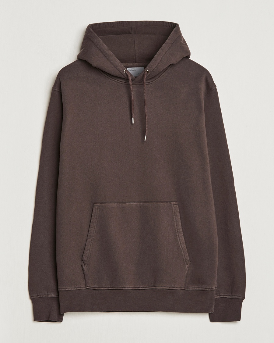 Colorful Standard Classic Organic Hood Coffee Brown – Marrón