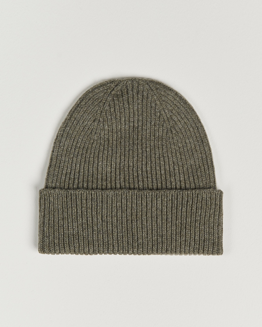 Colorful Standard Merino Wool Beanie Dusty Olive – Verde