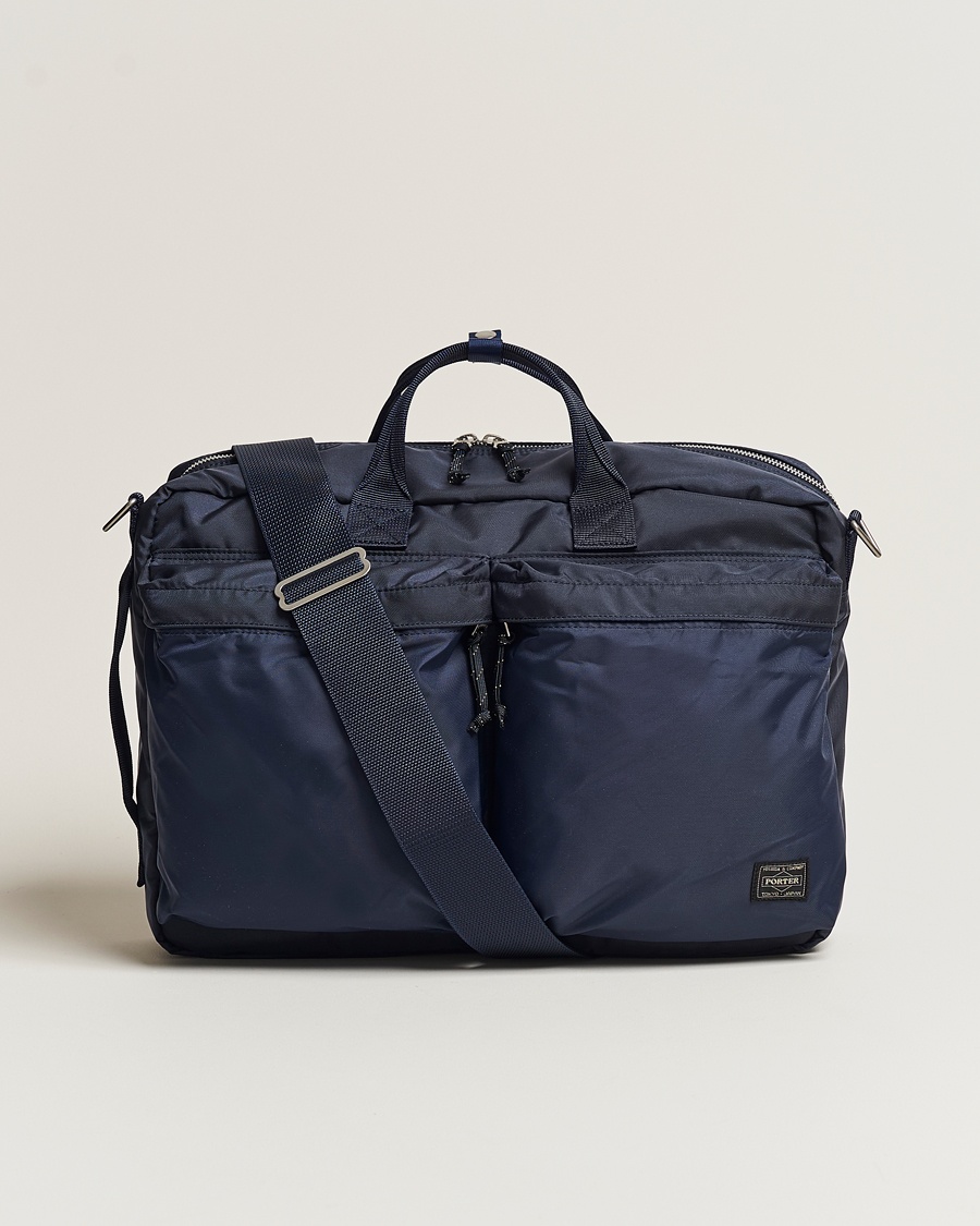 Porter-Yoshida & Co. Porter-Yoshida & Co.Force 3Way BriefcaseNavy Blue – Azul