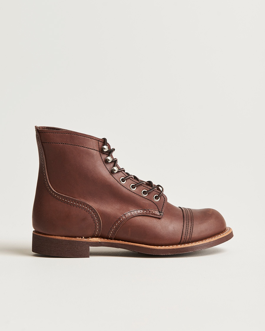 Red Wing Shoes Iron Ranger Boot Amber Harness – Marrón