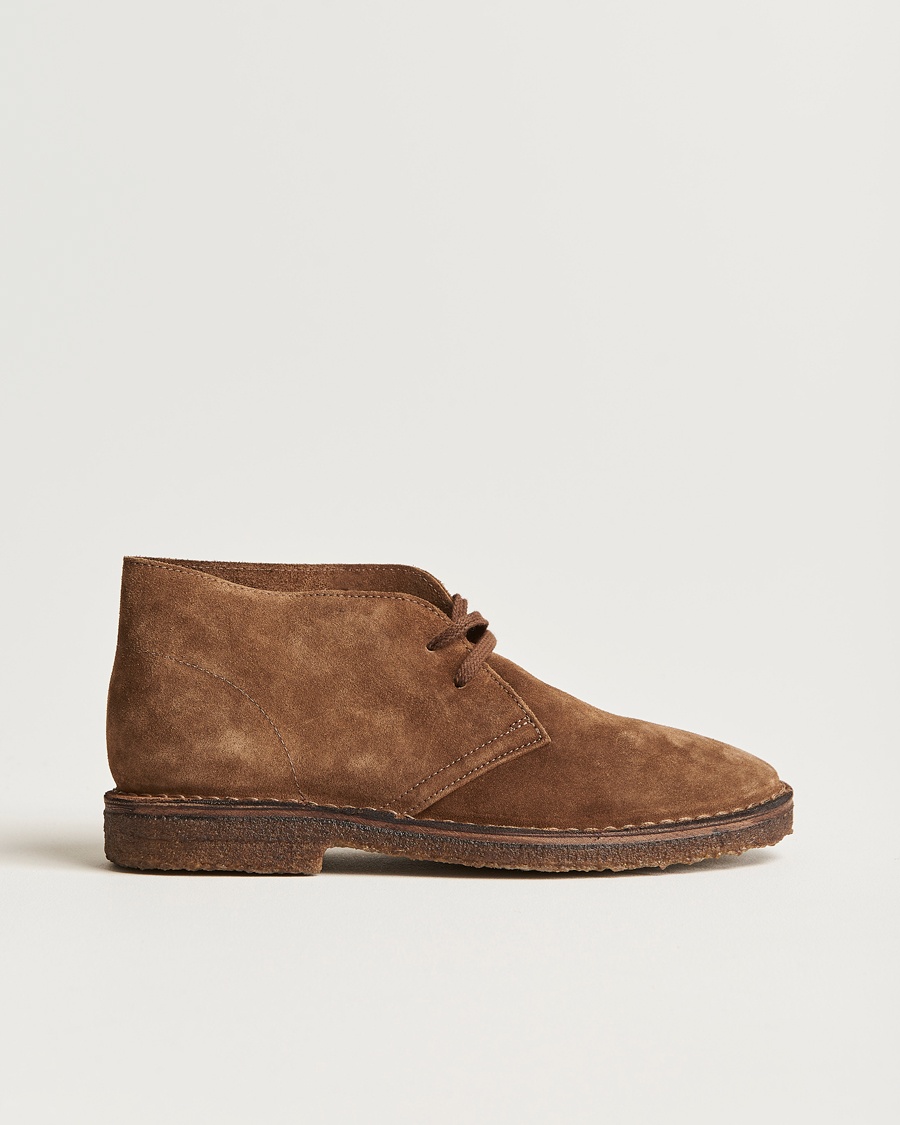 Drake's Clifford Suede Desert Boots Light Brown – Marrón