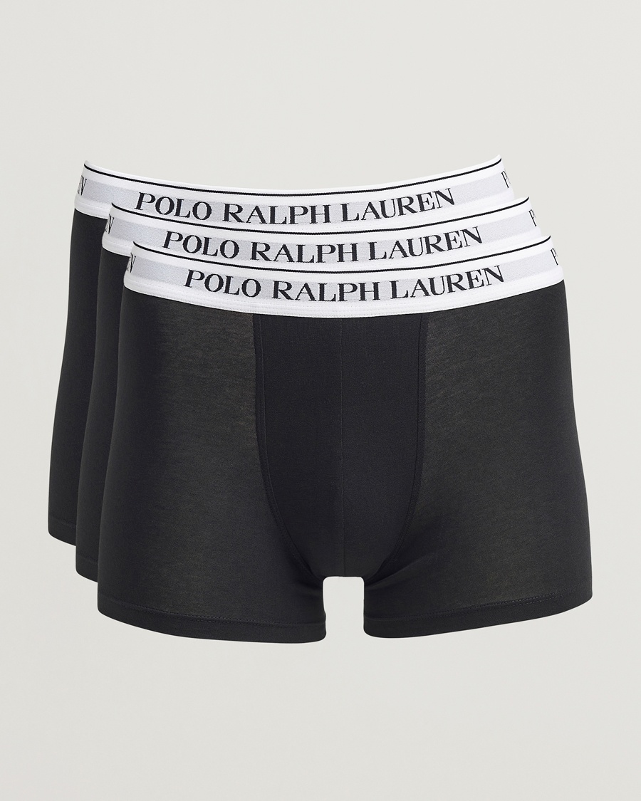 Polo Ralph Lauren 3-Pack Trunk Black – Negro