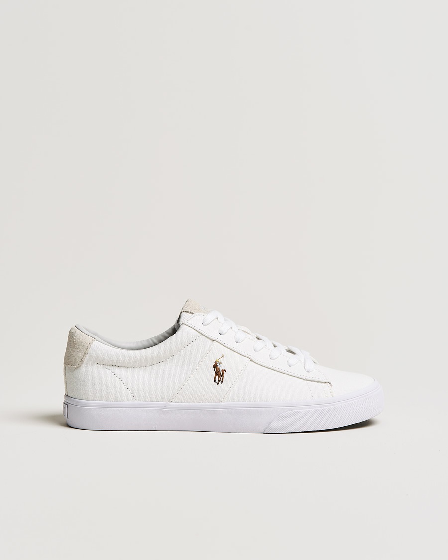 Polo Ralph Lauren Sayer Canvas Sneakers White – Blanco