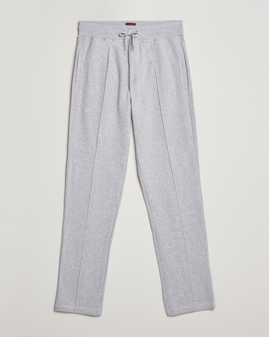 Stenströms Cotton Jersey Pants Grey – Gris