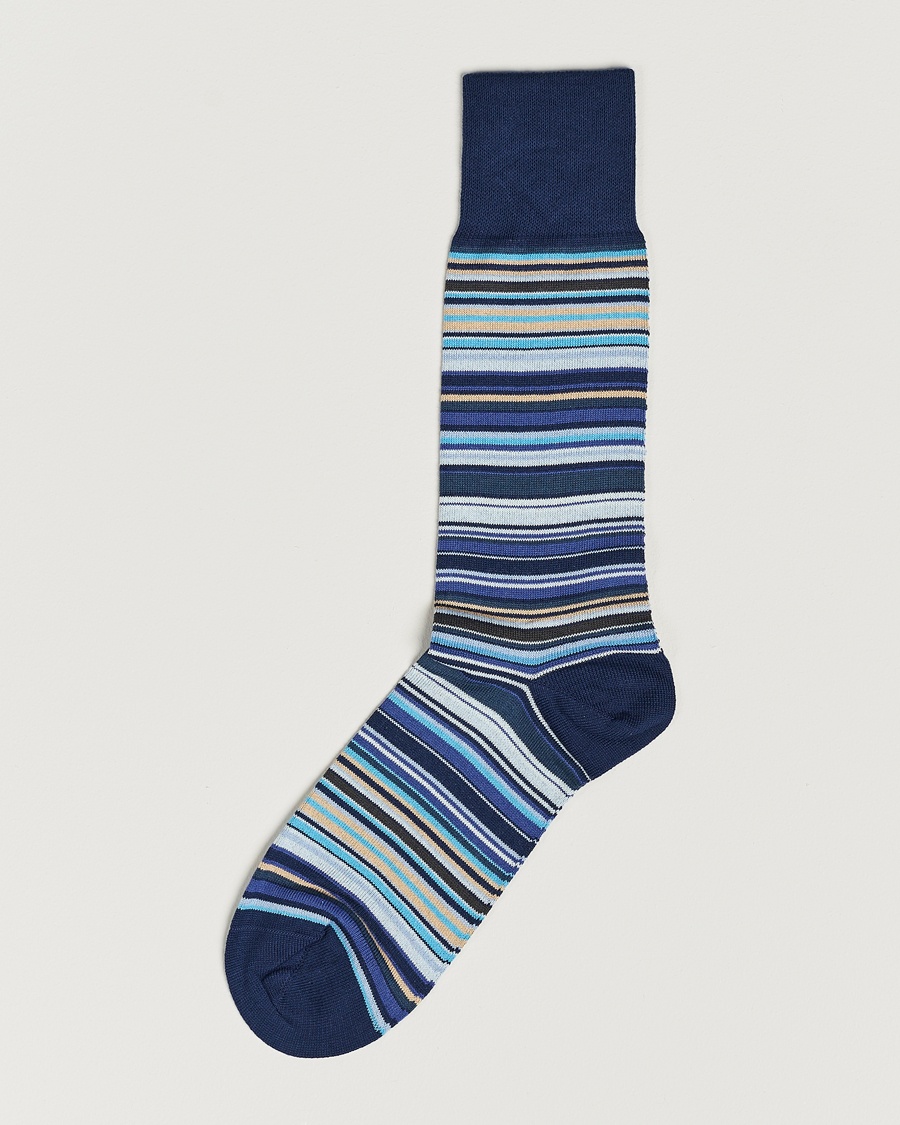 Paul Smith Paul SmithMulitstripe SocksNavy – Azul
