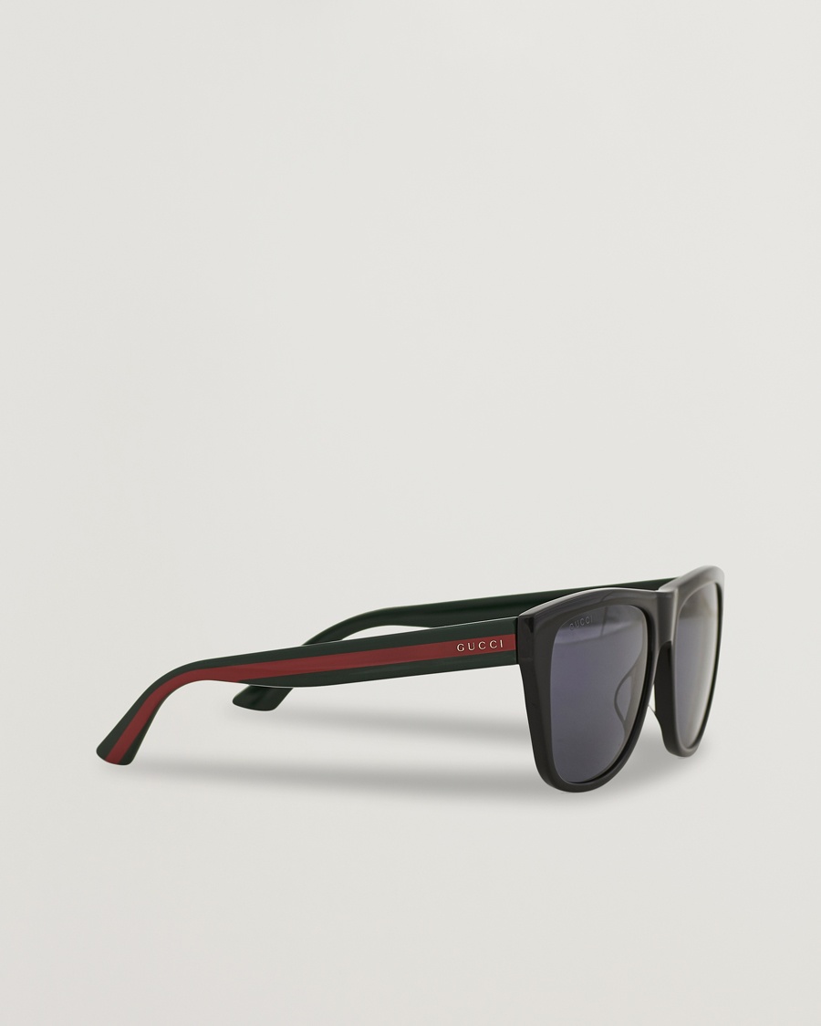 Gucci GG0926S Sunglasses Black/Green – Negro