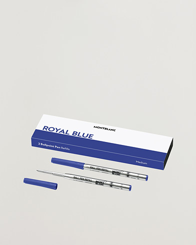  2 Ballpoint Pen Refill Royal Blue