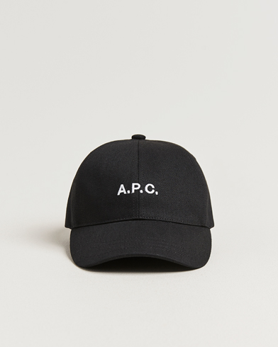 A.P.C.Charlie Baseball CapBlack – Negro