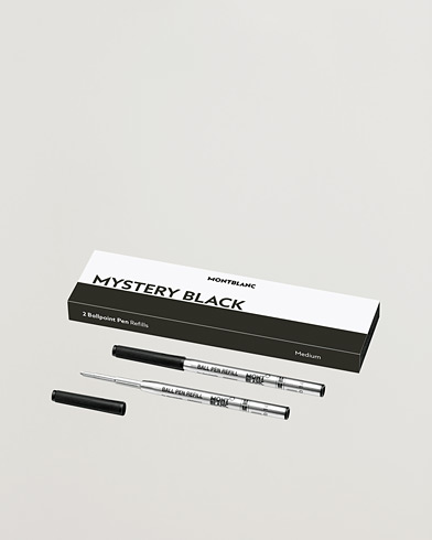  2 Ballpoint Pen Refills Mystery Black
