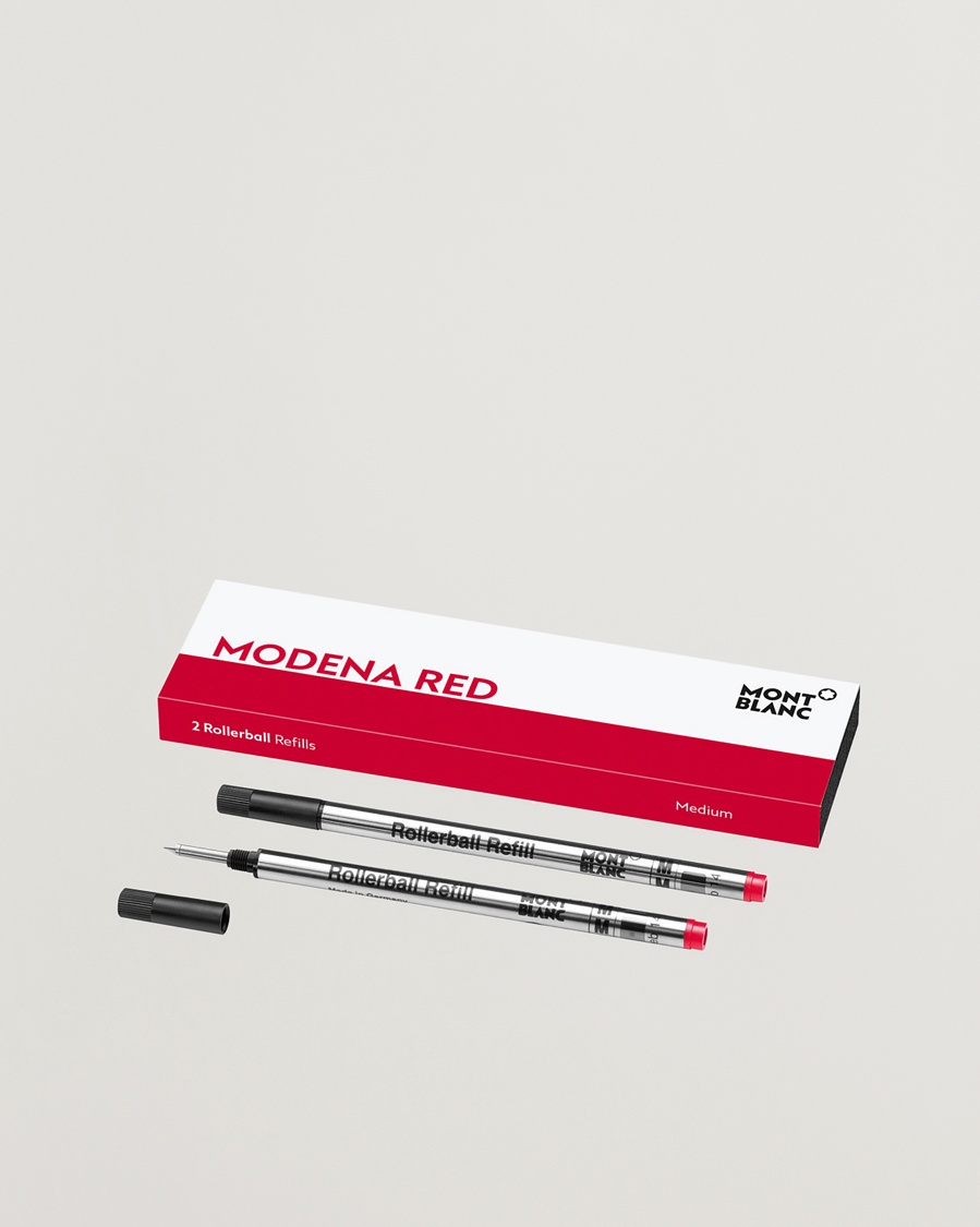 Montblanc 2 Rollerball Refills Modena Red – Rojo