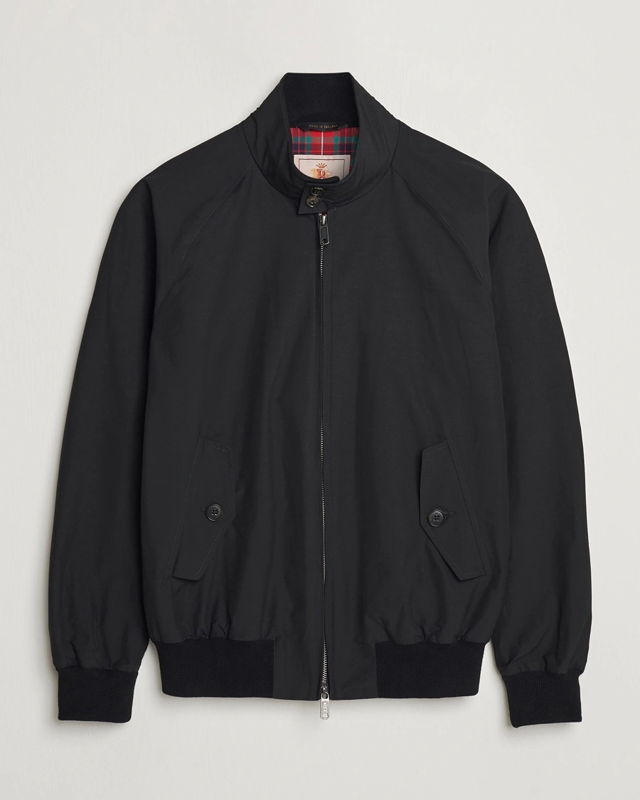 Baracuta G9 Original Harrington Jacket Black – Negro
