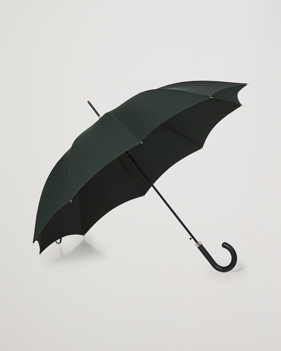 Fox Umbrellas Hardwood Automatic Umbrella Racing Green – Verde