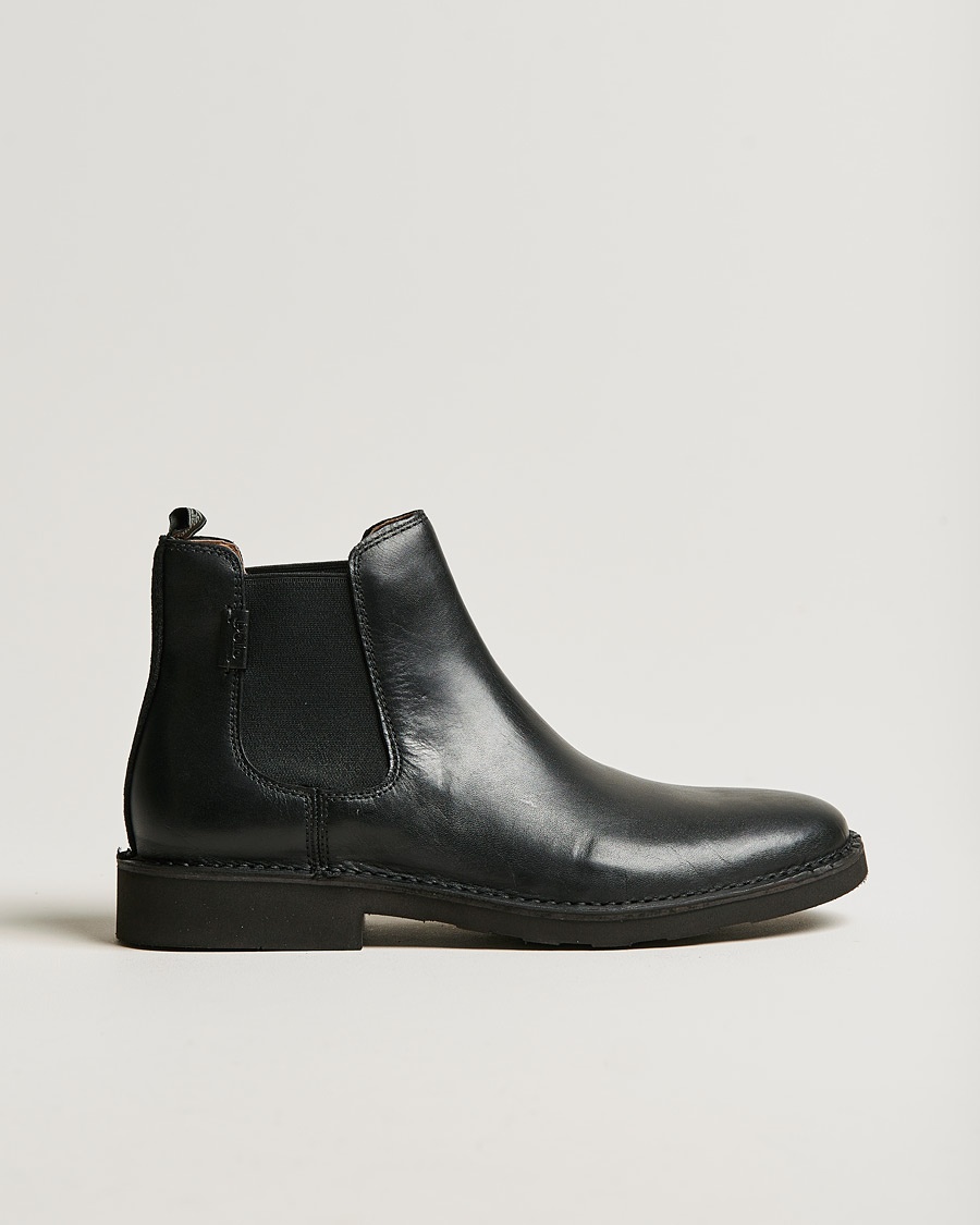 Polo Ralph Lauren Talan Chelsea Boot Black Calf – Negro