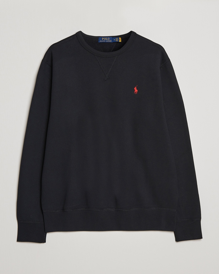 Polo Ralph Lauren Crew Neck Sweatshirt Polo Black – Negro