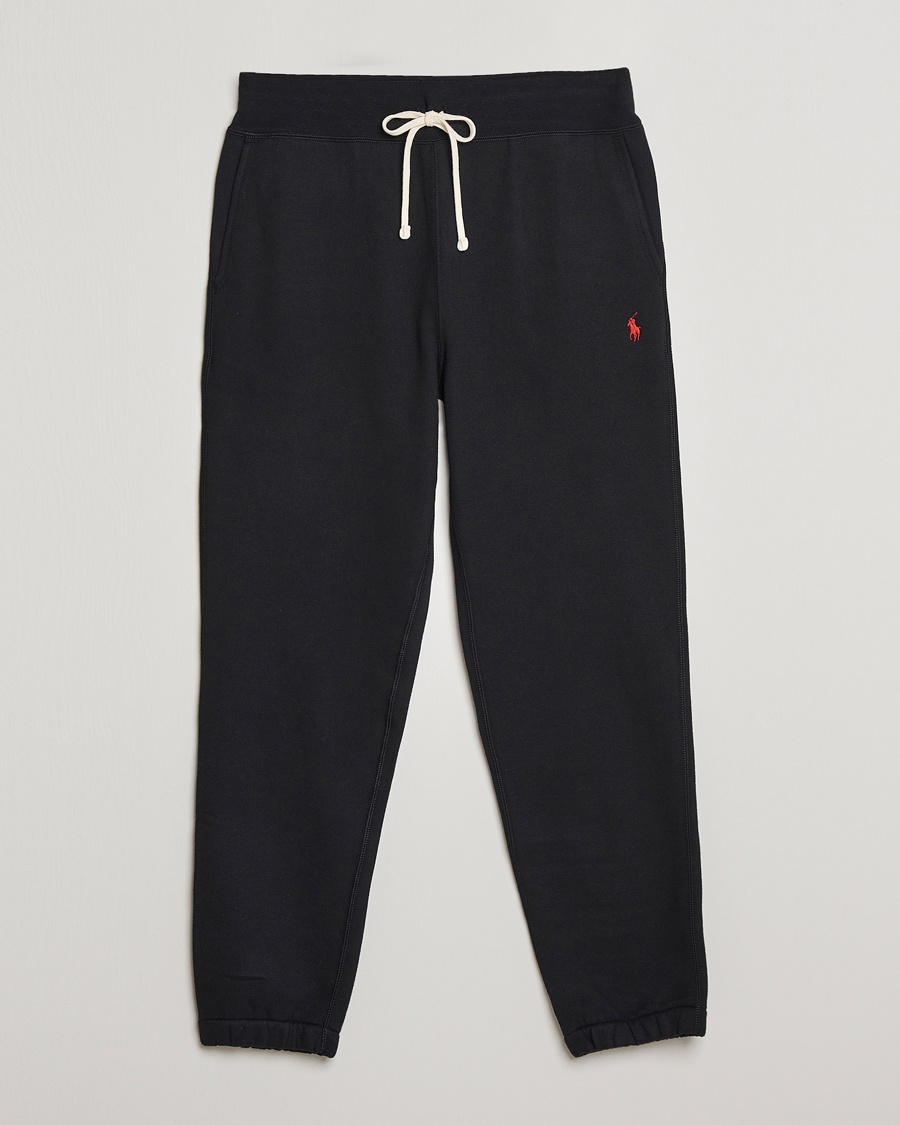 Polo Ralph Lauren RL Fleece Sweatpants Black – Negro