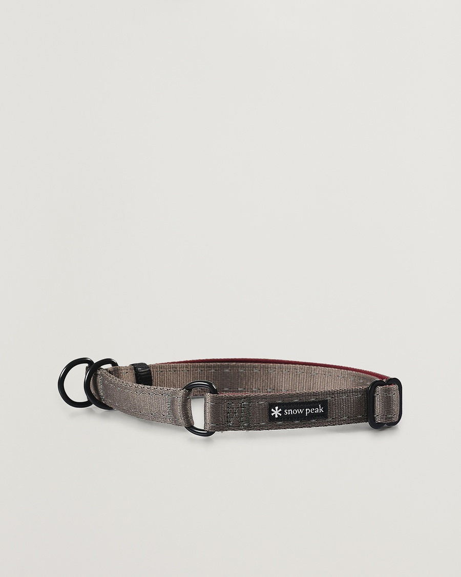 Snow Peak Dog Slip Collar Grey – Gris