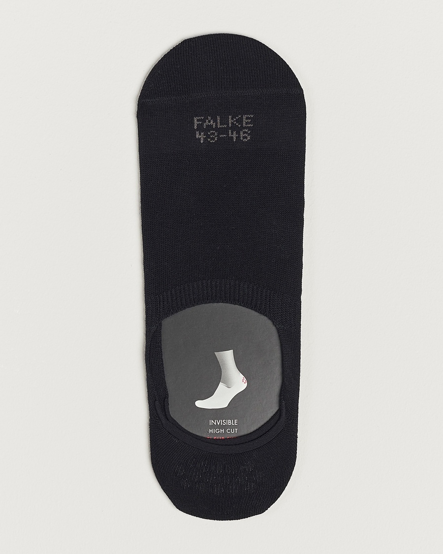 Falke Casual High Cut Sneaker Socks Black – Negro
