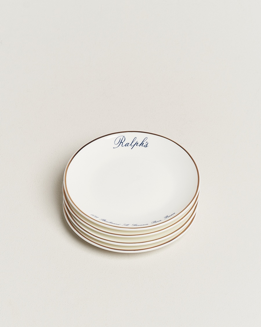 Ralph Lauren Home Ralph's Canapé Plate Set – Blanco
