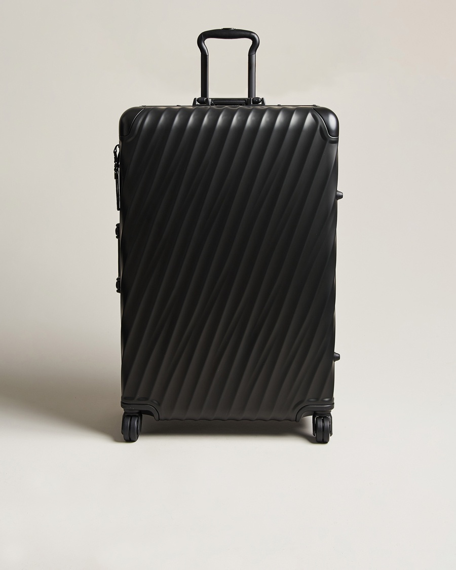 TUMI Extended Trip Aluminum Packing Case Matte Black – Negro