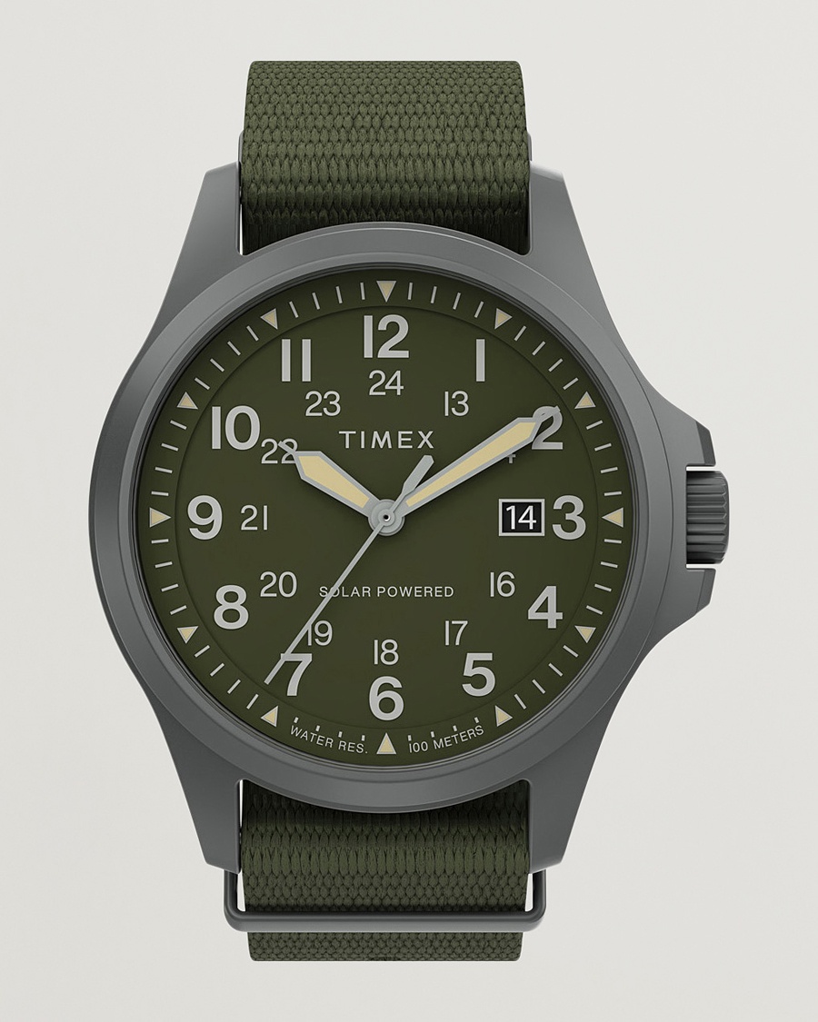 Timex Field Post Solar Watch 41mm Green Dial – Verde