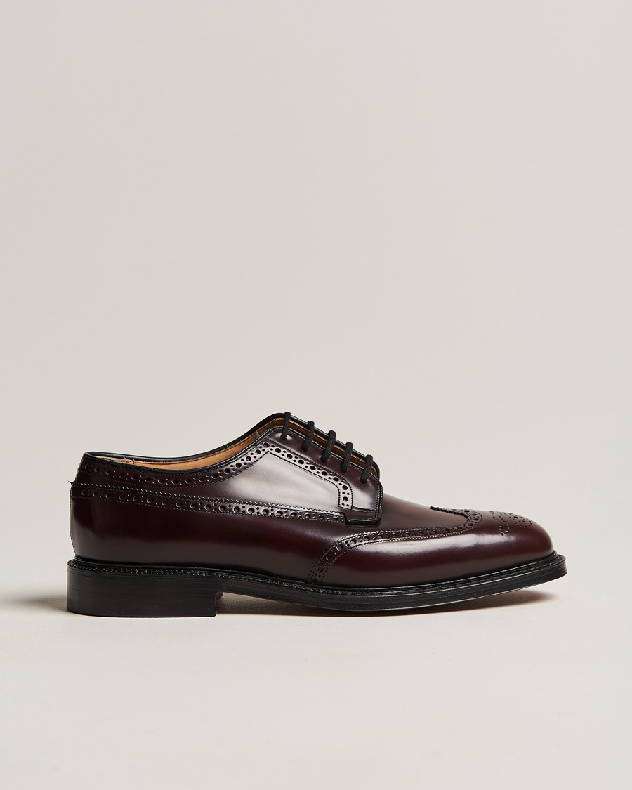 Church's Grafton Polished Binder Brogue Burgundy – Rojo