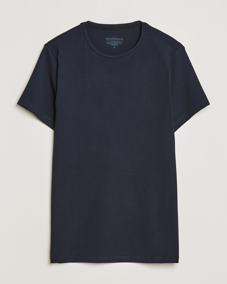 Bread & Boxers 2-Pack Crew Neck Tee Dark Navy – Azul