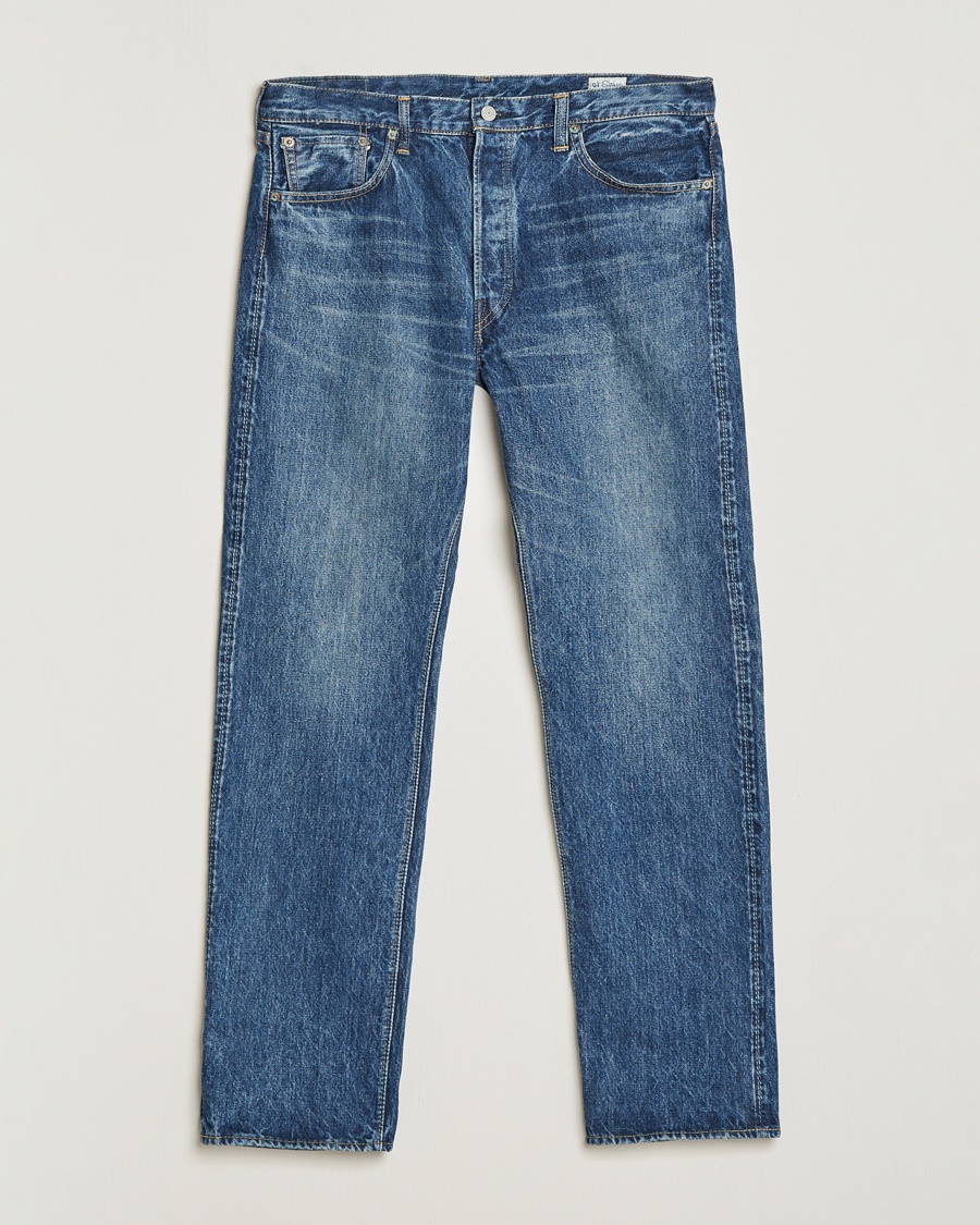 orSlow Straight Fit 105 Selvedge Jeans 2 Year Wash – Azul