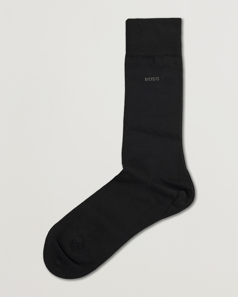 BOSS BLACK Marc Socks Black – Negro