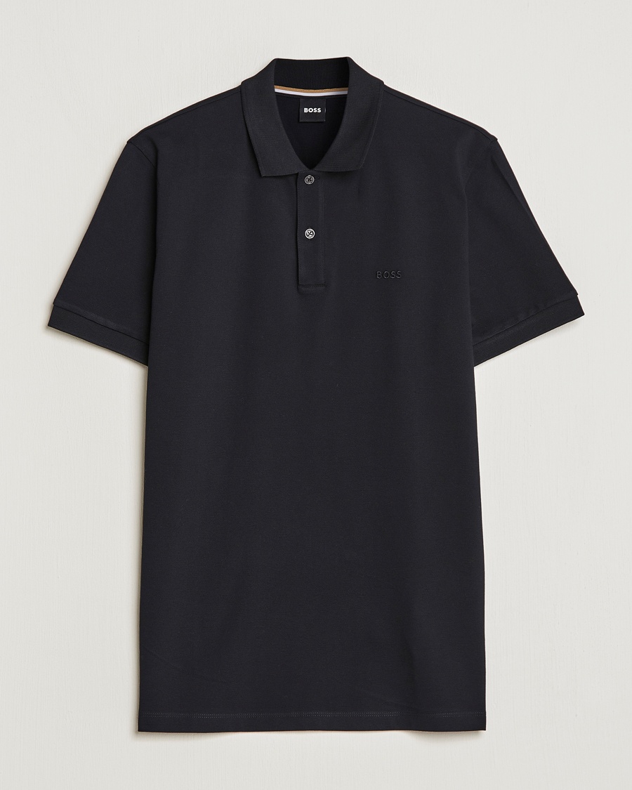 BOSS BLACK Pallas Polo Black – Negro