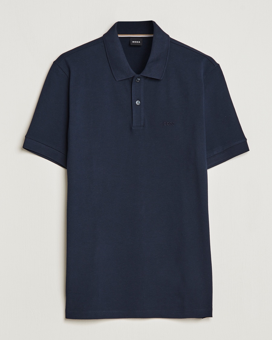 BOSS BLACK Pallas Polo Dark Blue – Azul