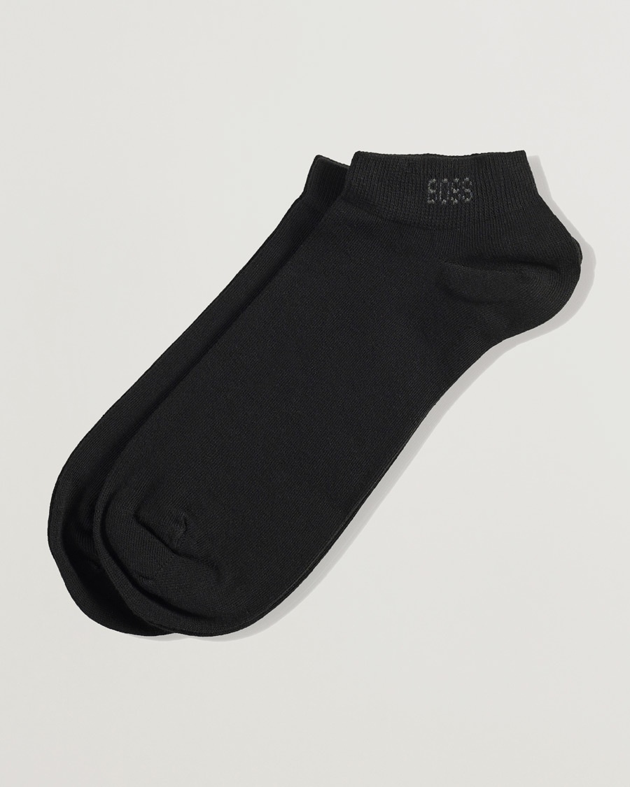 2-Pack Sneaker Socks Black – Negro