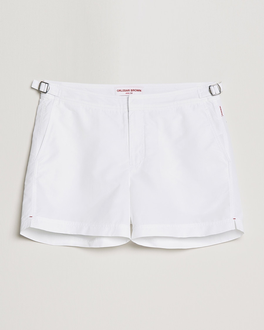 Orlebar Brown Setter Short Length Swim Shorts White – Blanco