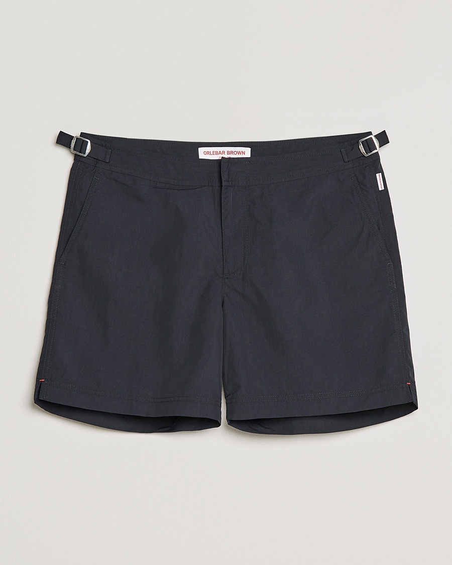 Orlebar Brown Bulldog Medium Length Swim Shorts Black – Negro