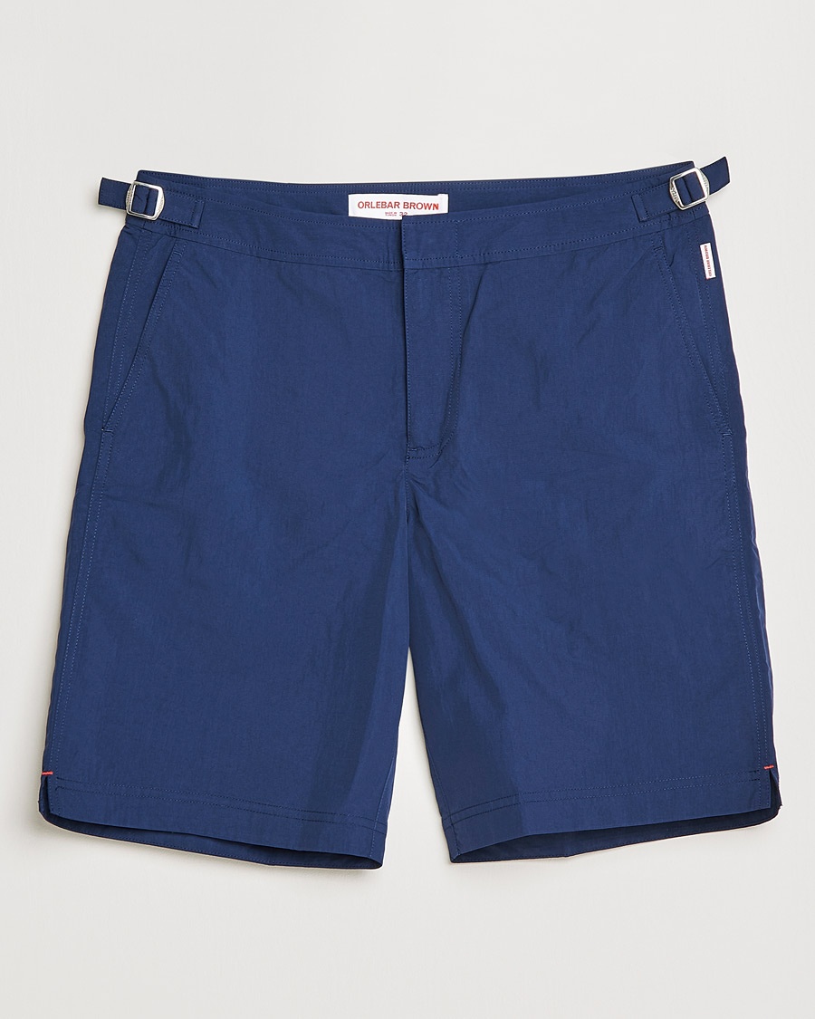 Orlebar Brown Dane III Long Leg Swim Shorts Navy – Azul