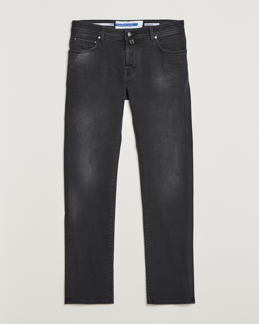 Jacob Cohën Nick 622 Slim Fit Stretch Jeans Black Dark Stone – Negro