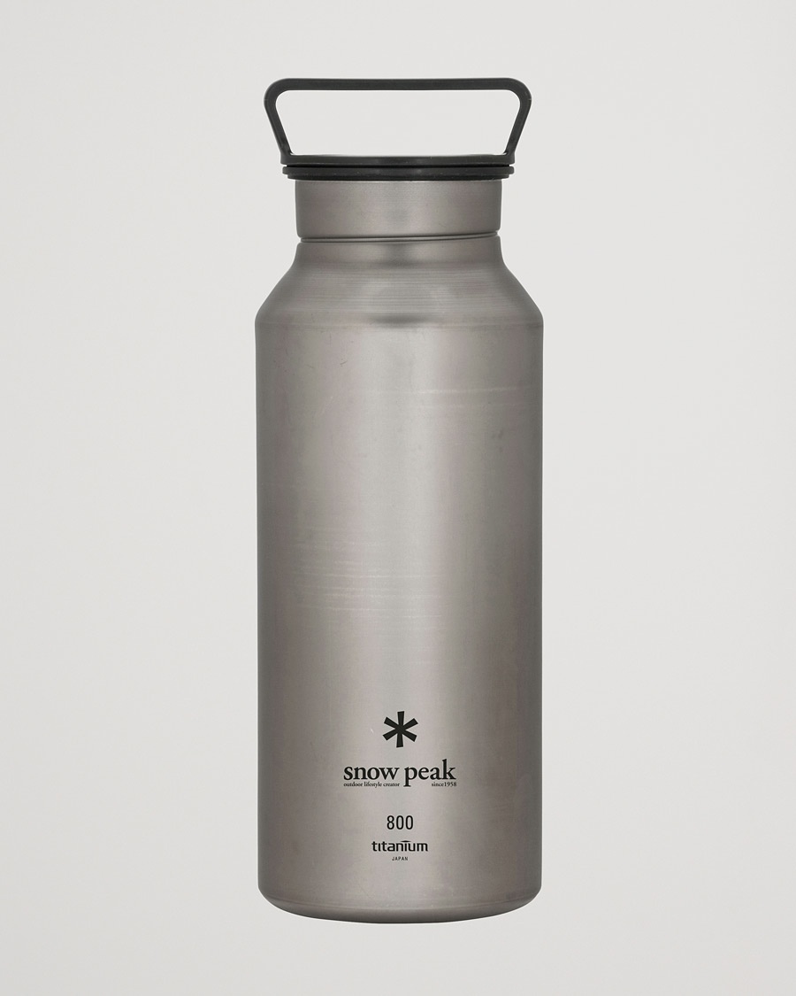 Snow Peak Aurora Bottle 800 Titanium – Plata