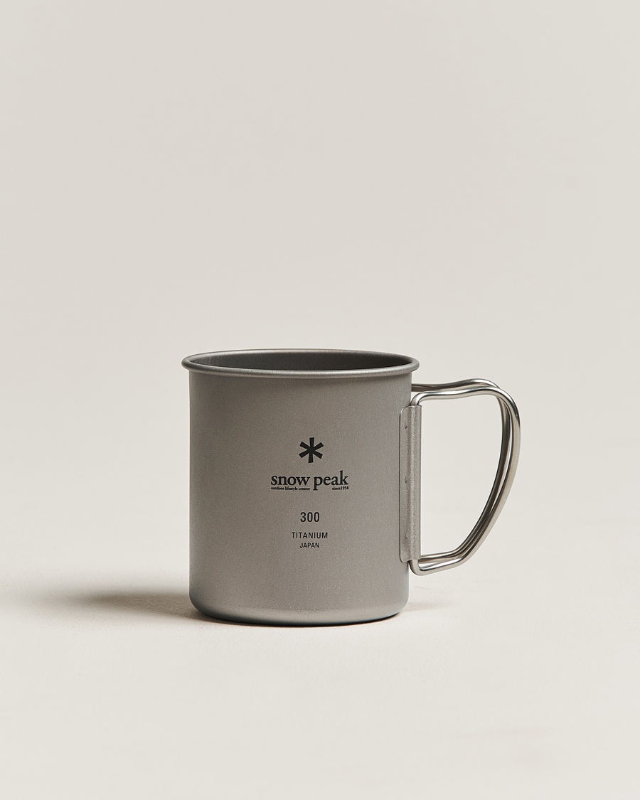 Snow Peak Single Wall Mug 300 Titanium – Plata