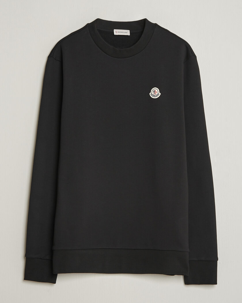 Moncler Logo Sweatshirt Black – Negro
