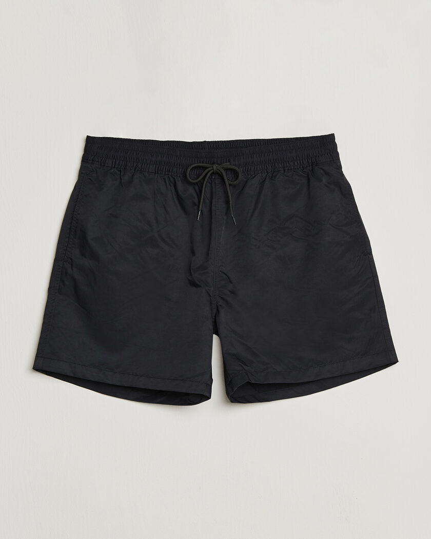 Colorful Standard Classic Organic Swim Shorts Deep Black – Negro