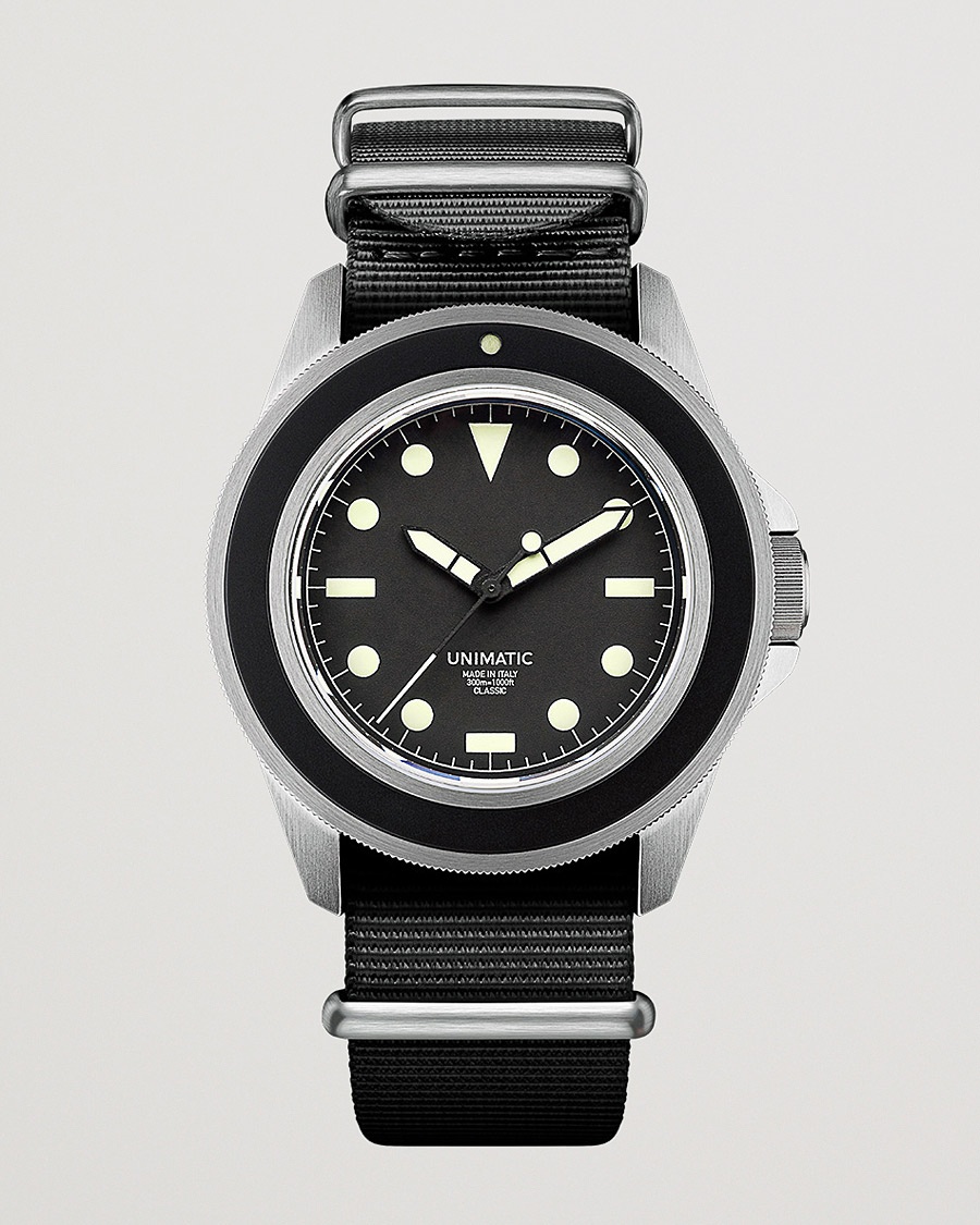 UNIMATIC Modello Uno Divers Watch – Negro