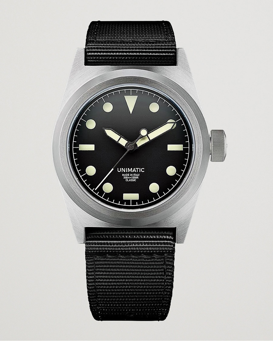 UNIMATIC Modello Due Field Watch – Negro
