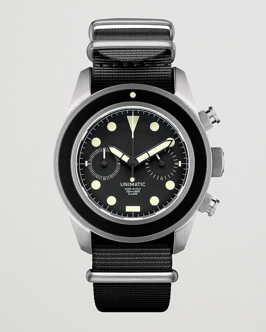 UNIMATIC Modello Tre Chronograph Watch – Negro