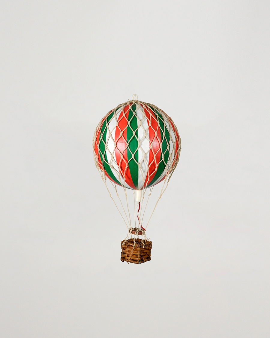 Authentic Models Floating In The Skies Balloon Green/Red/White – Rojo