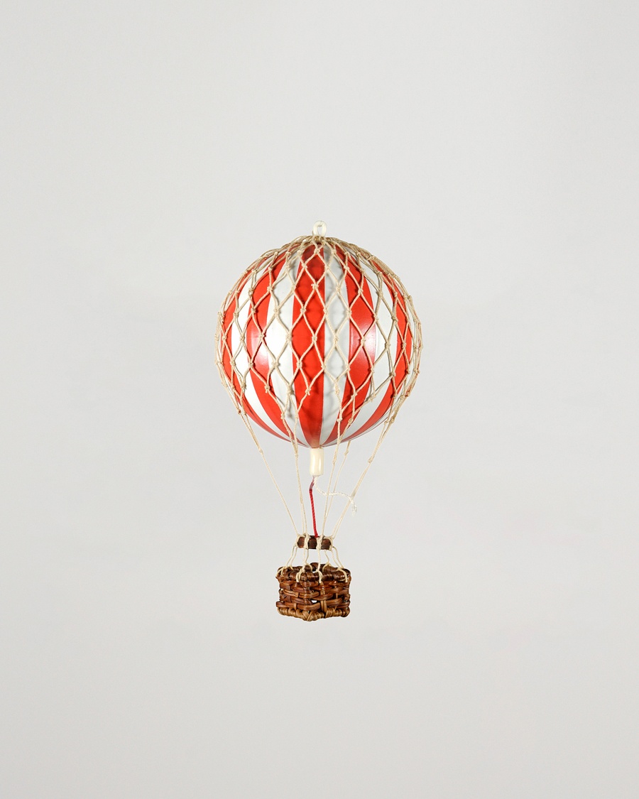 Authentic Models Floating In The Skies Balloon Red/White – Rojo