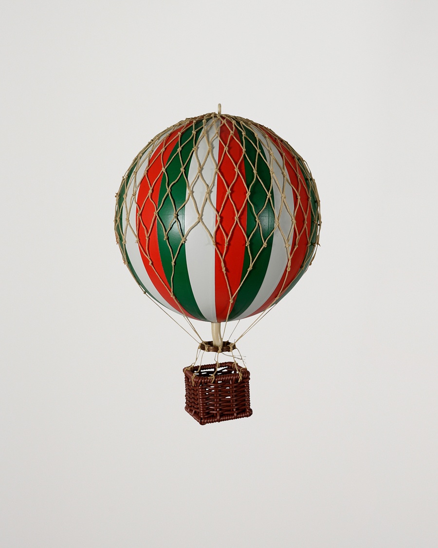 Authentic Models Travels Light Balloon Green/Red/White – Rojo