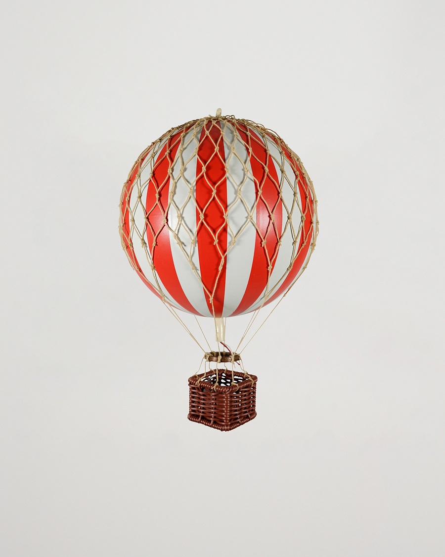 Authentic Models Travels Light Balloon Red/White – Rojo