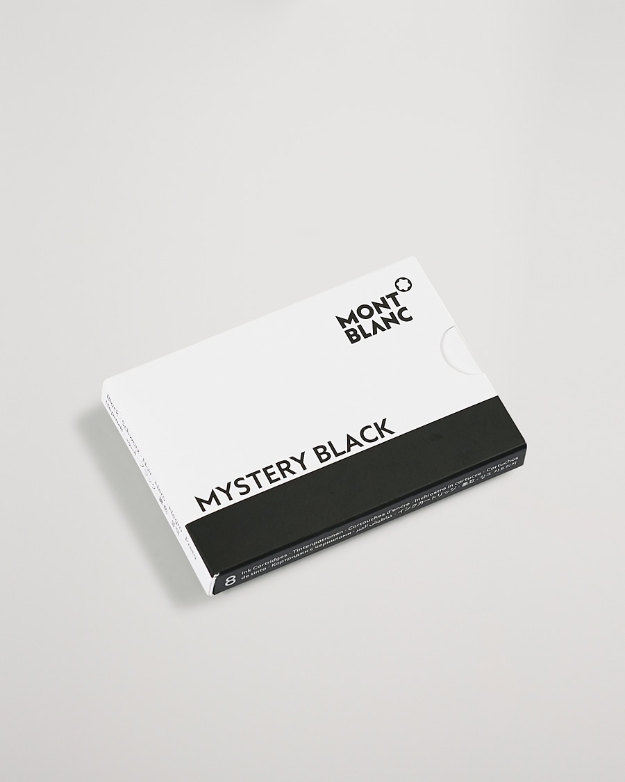 Montblanc Ink Cartridges Mystery Black – Negro