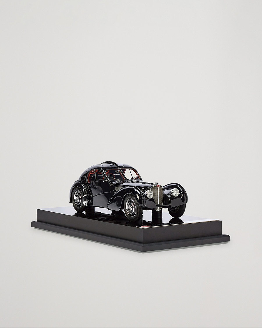 Ralph Lauren Home 1938 Bugatti Type 57S Atlantic Coupe Model Car Black – Negro