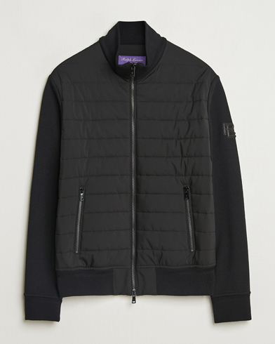 Ralph Lauren Purple Label Hybrid Jacket Black – Negro